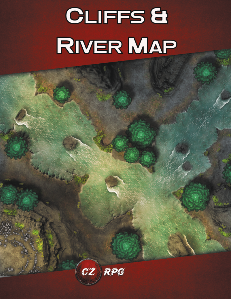 Cliffs & River Map Cover