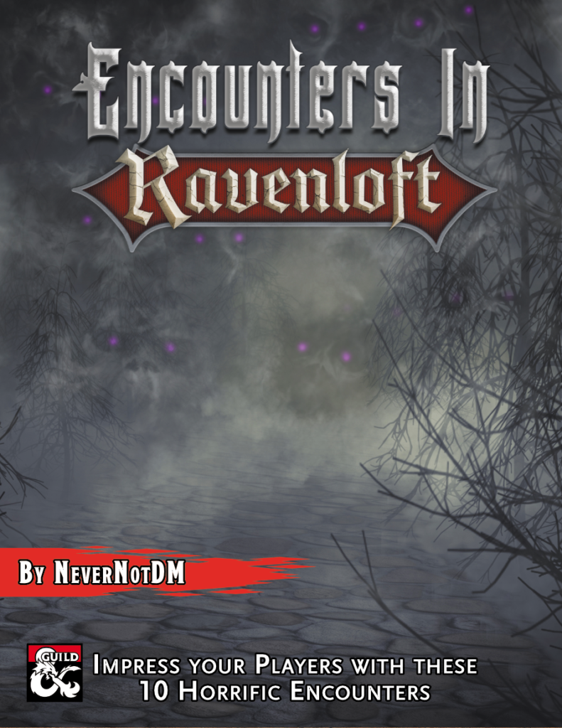 Encounters in Ravenloft Cover