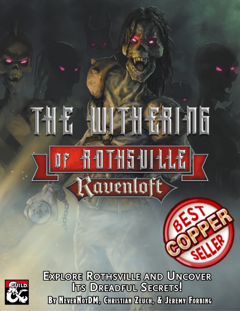 The Withering of Rothsville Cover Metal