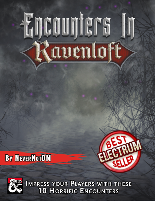 Encounters in Ravenloft Cover