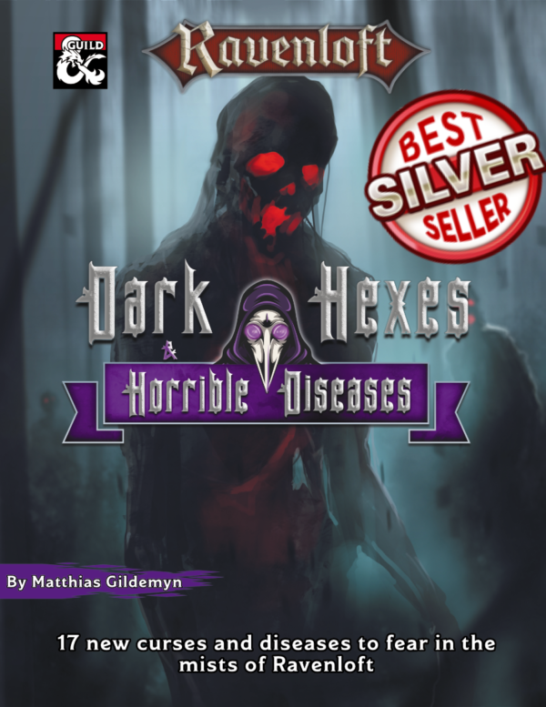 Dark Hexes & Horrible Diseases Cover