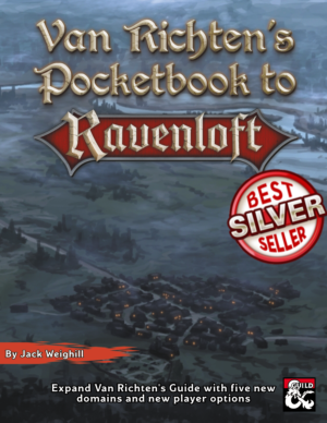 Van Richten's Pocketbook to Ravenloft Cover