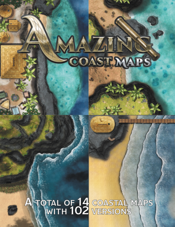 Amazing Coast Maps Cover