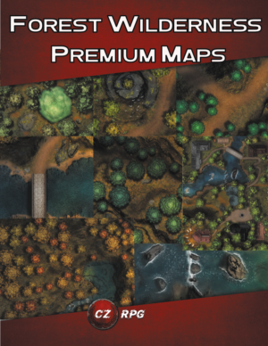 Forest Wilderness Premium Maps Cover