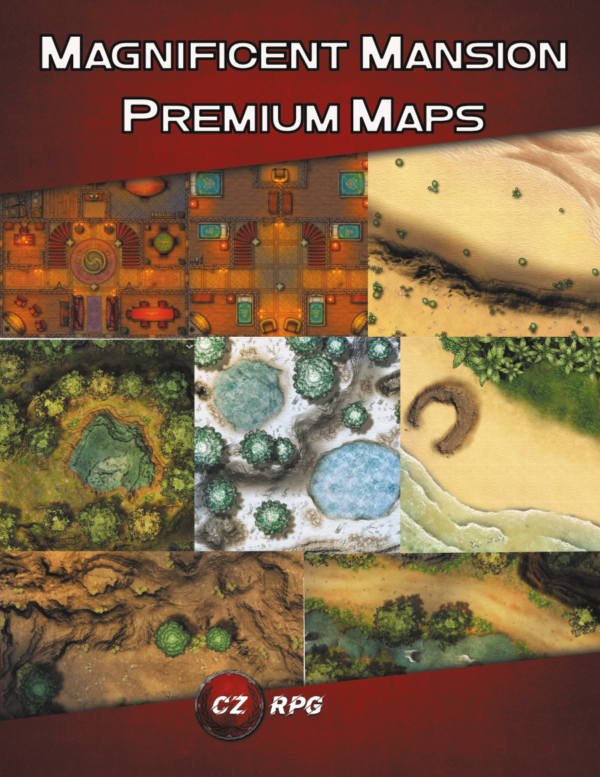Magnificent Mansion Premium Maps Cover
