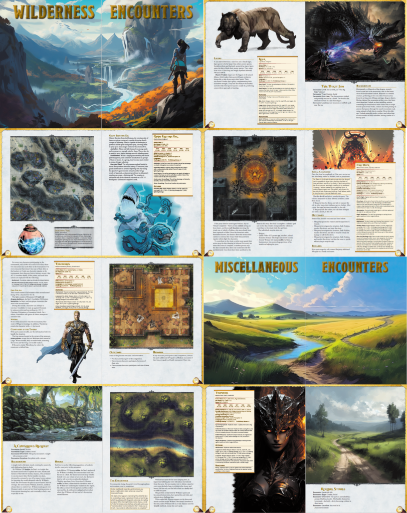 Amazing Encounters & Quests PDF + Maps [BUNDLE] – CZRPG